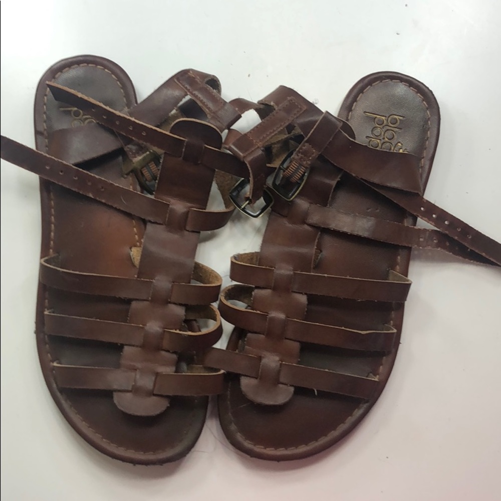 Brown sandals